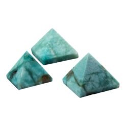 3 Sizes of Amazonite Crystal Pyramids Wholesale