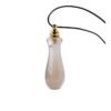 Natural White Agate Bottle-Shaped Crystal Perfume Bottle Pendant 2.01 in Wholesale