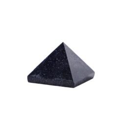 5pcs Dark Blue Goldstone Crystal Pyramid Wholesale