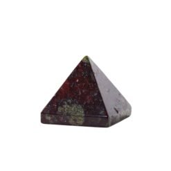 5pcs Red Dragons Blood Crystal Pyramid Wholesale 103026001