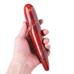 5pcs Red Jasper Crystal Massage Stick Wholesale 122008001