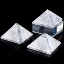 6 Sizes of Clear Quartz Crystal Pyramids Wholesale 2