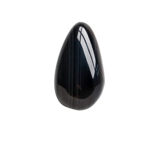 10pcs Black Obsidian Crystal Teardrop Wholesale 138040007