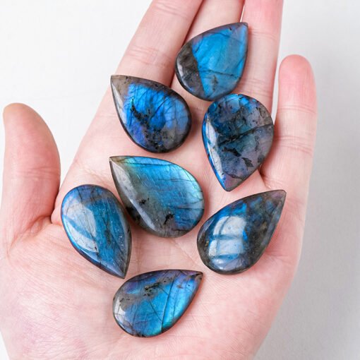 10pcs Blue Labradorite Crystal Teardrop Wholesale 138075000-3