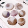 10pcs Brown Agate Crystal Slices Wholesale 140002000