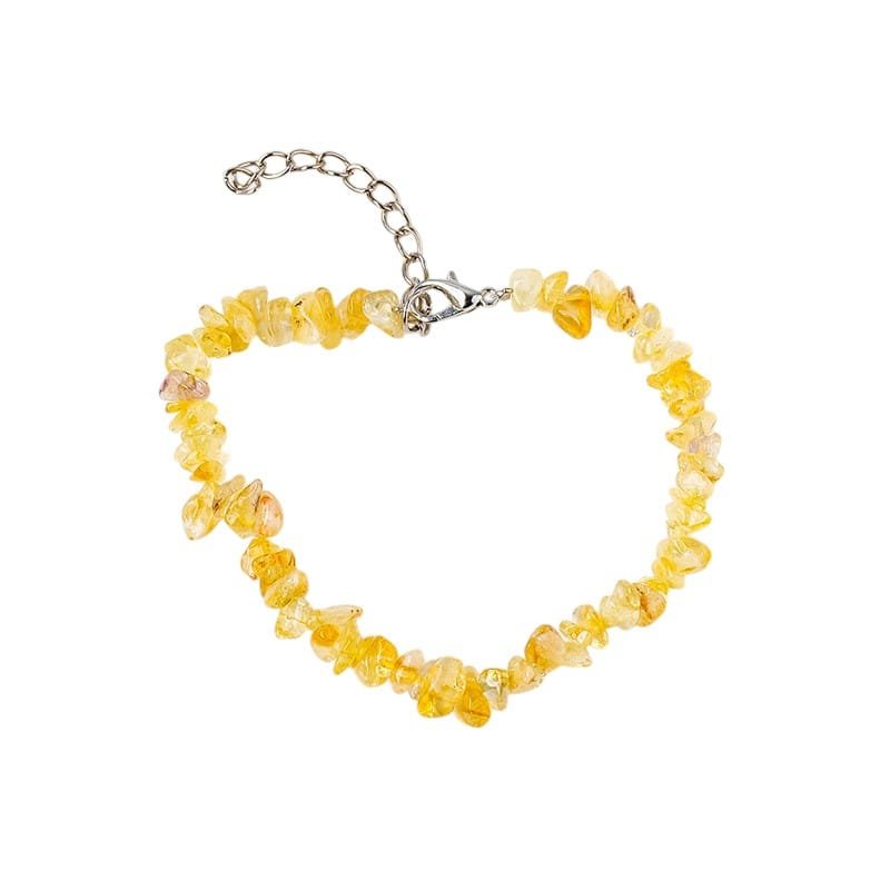 Citrine Chip Bracelet 0.20 in