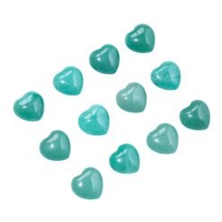 10pcs Green Aventurine Crystal Heart Wholesale 135080006