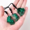 10pcs Green Malachite Crystal Slices Wholesale 140001000-1