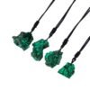 10pcs Green Malachite Crystal Slices Wholesale 140001000-2