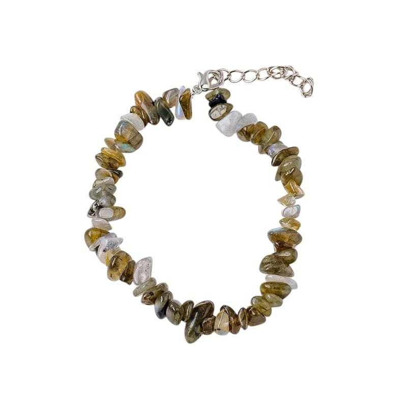 Labradorite Chip Bracelet 0.20 in
