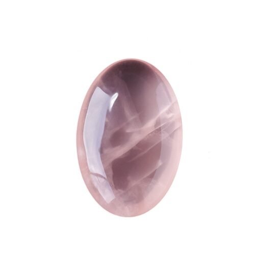 10pcs Pink Rose Quartz Crystal Palm Stone Wholesale 121018008