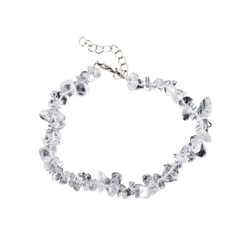 Clear Quartz Chip Bracelet 0.20 in
