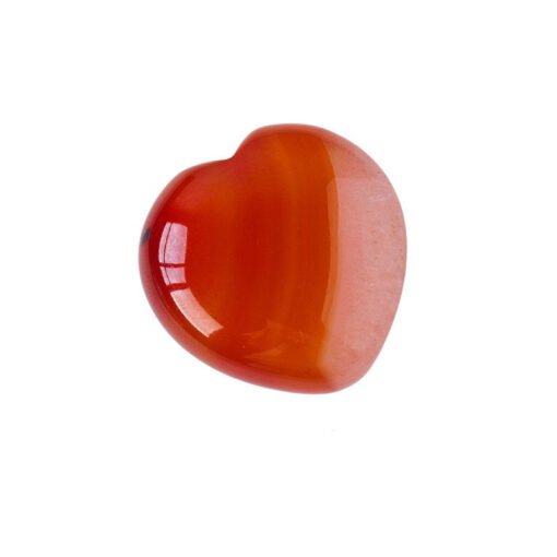 10pcs Red Agate Crystal Heart Wholesale 135070001