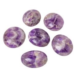 2 Sizes of Dream Amethyst Crystal Palm Stone Wholesale 121025000