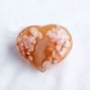 2 Sizes of Pink Agate Crystal Hearts Wholesale 135115000