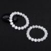 3 Sizes of Selenite Crystal Beads Bracelet Wholesale 110067000