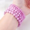 4 Sizes of Kunzite Crystal Beads Bracelet Wholesale 110073000-1