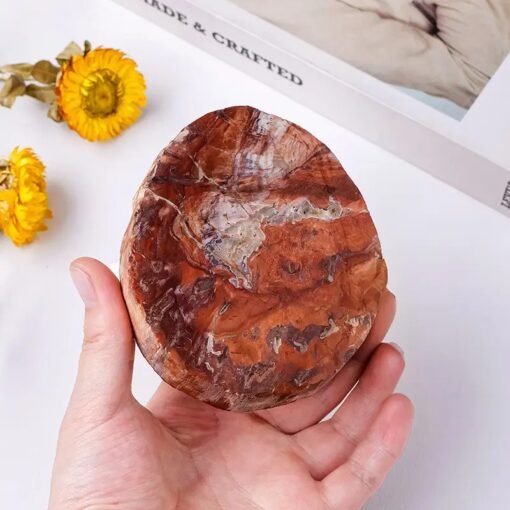 4 Sizes of Red Petrified Wood Crystal Crystal Slices Wholesale 140016000-1