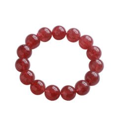 4 Sizes of Strawberry Quartz Crystal Beads Bracelet Wholesale 110068000