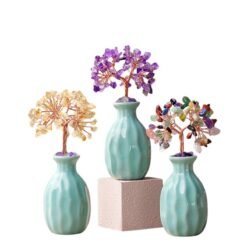 4 Types of Crystal Tree with Ceramics Bottle Wholesale 1 130025000