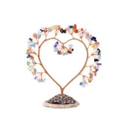 5 pcs Colorful Crystal Heart Shaped Tree Wholesale 130075000