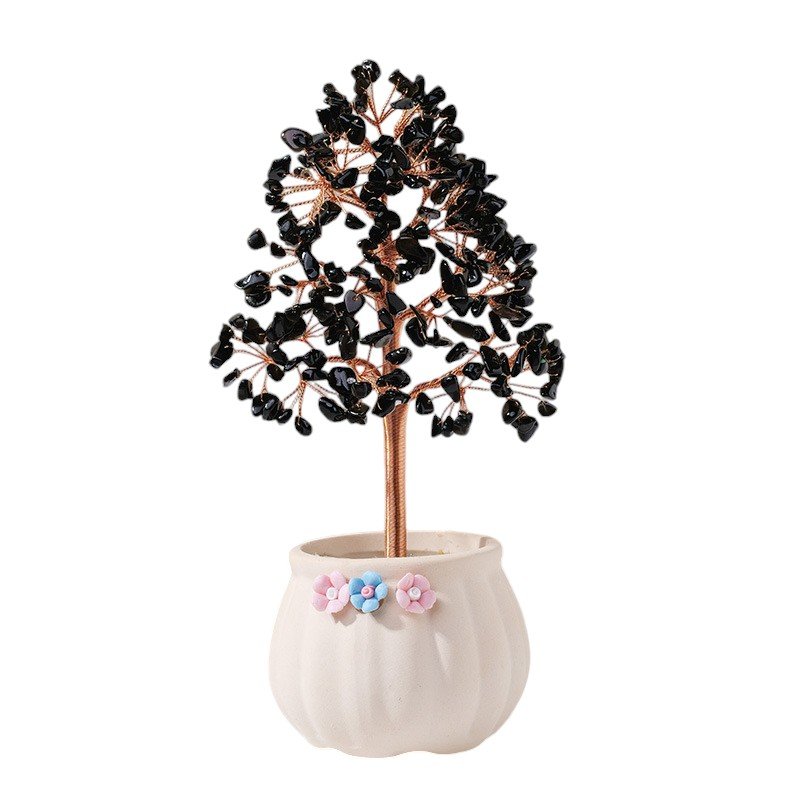 Obsidian Chip Tree 7.90 in Wholesale