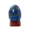 3 Sizes of Blue Lapis Lazuli Crystal Egg With Base Wholesale - W: 1.20 in(3 cm); H: 1.80 in(4.5 cm)