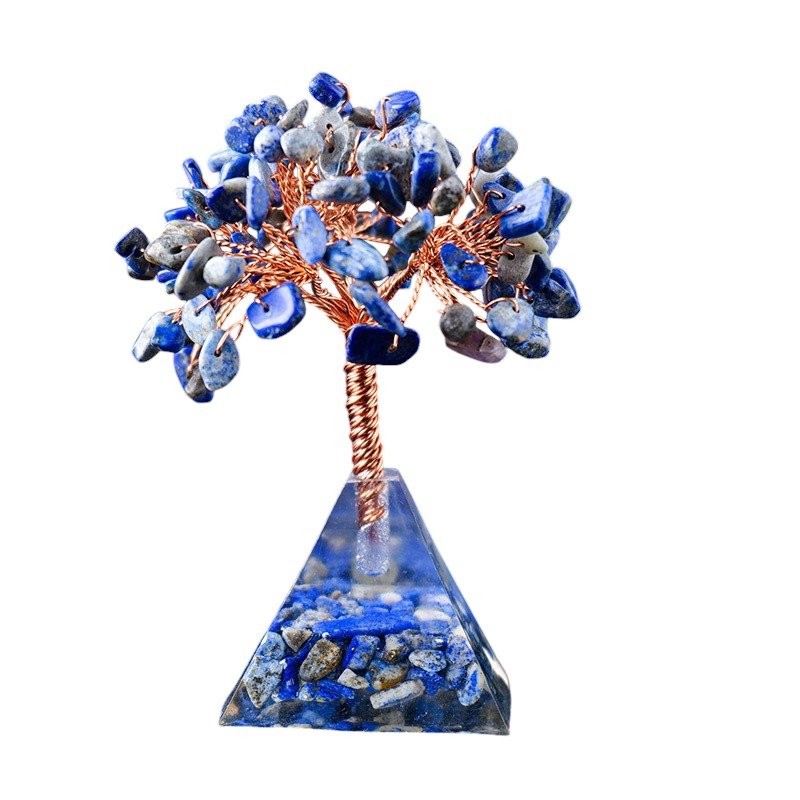 Lapis Lazuli Chip Tree 3.70 in
