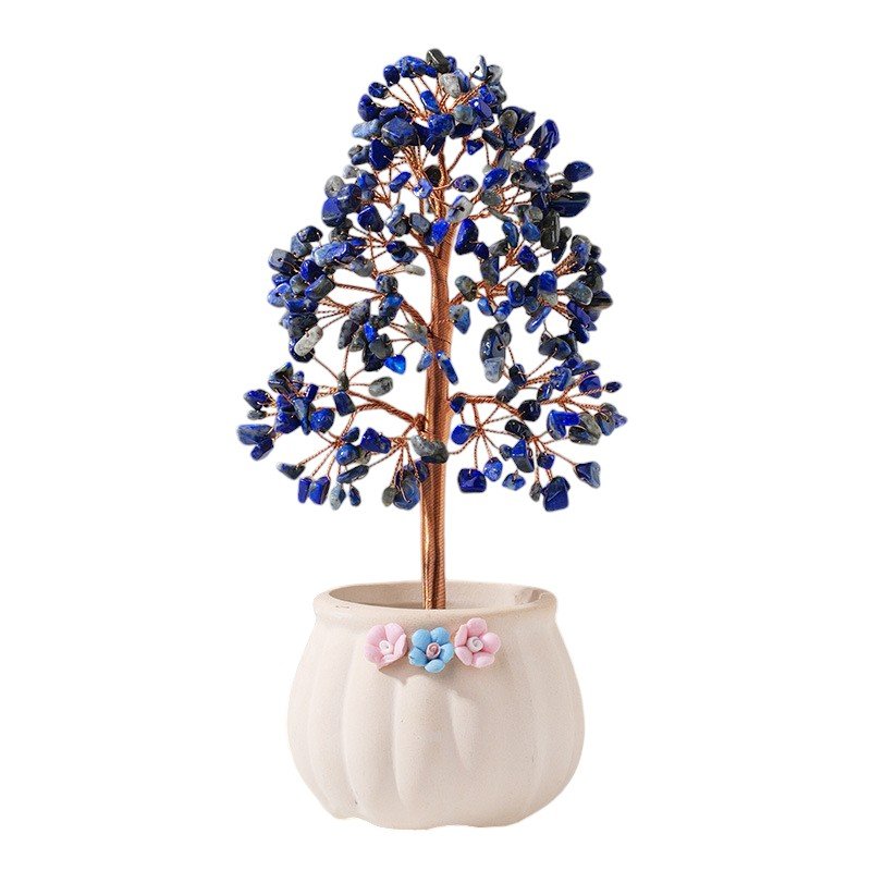 Lapis Lazuli Chip Tree 7.90 in Wholesale