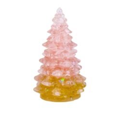 5pcs Citrine Pink Quartz Crystal Chips Glue Christmas Tree Wholesale 130048000