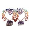 5pcs Colorful Crystal Tree with Amethyst Cluster Wholesale 130044000-1