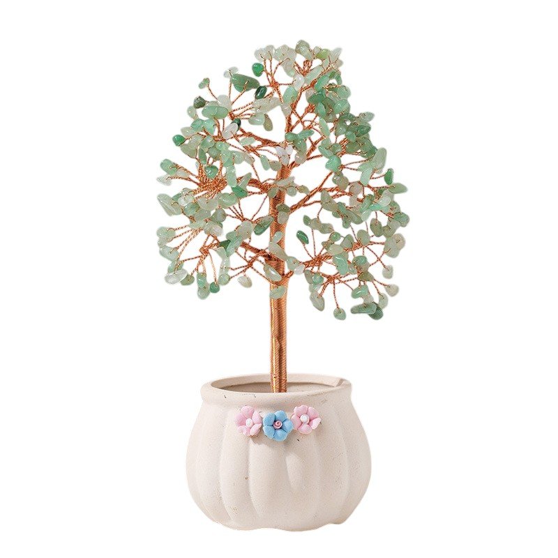 Aventurine Chip Tree 7.90 in Wholesale