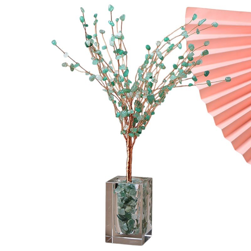 Aventurine Chip Tree 12.20 in Wholesale
