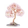 5pcs Pink Rose Quartz Crystal Tree Wholesale 130022001