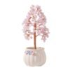 Rose Quartz Chip Tree 7.90 in Wholesale