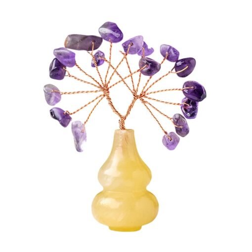 5pcs Purple Amethyst Crystal Tree Wholesale 130024001