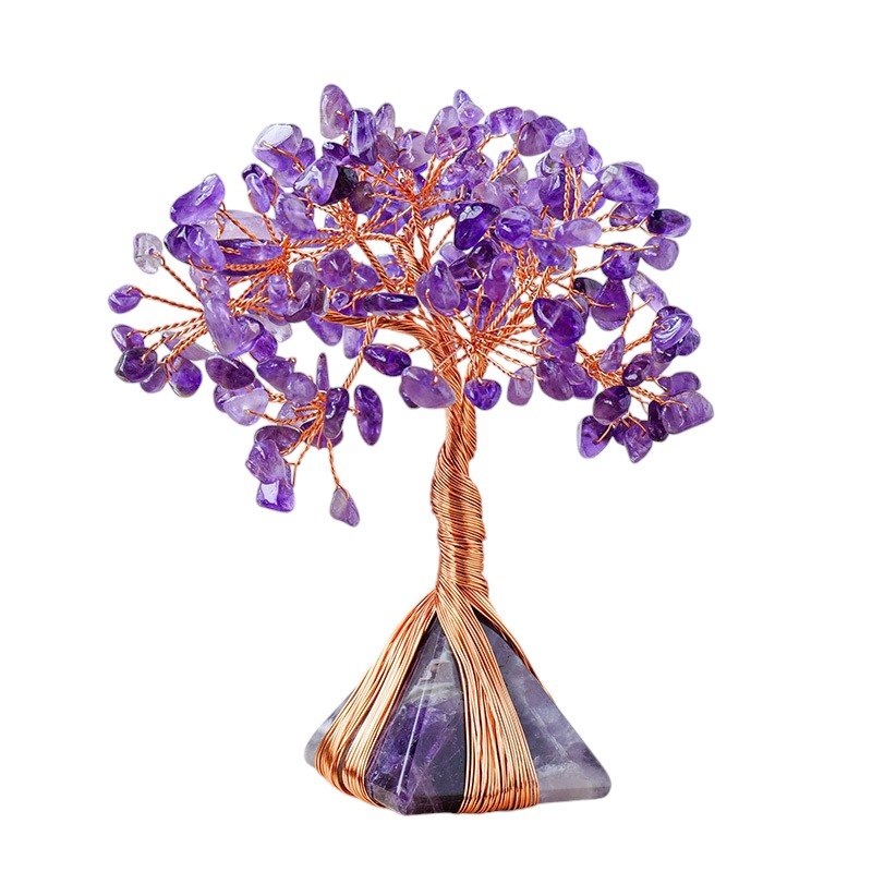 Amethyst Chip Tree 5.10 in Purple 5.10 in 2