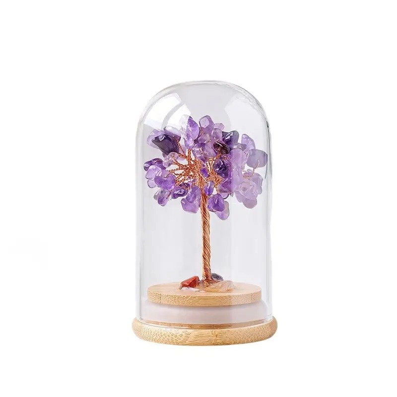 Amethyst Chip Tree 3.90 in Bulk