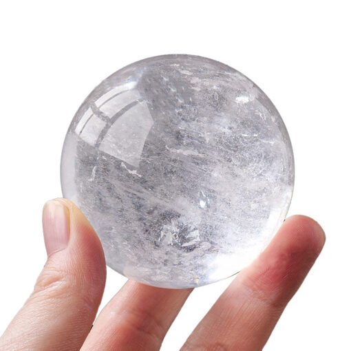 13 Sizes of White Quartz Crystal Sphere Balls Wholesale 123020000-1