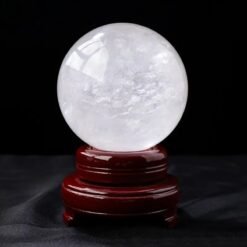 13 Sizes of White Quartz Crystal Sphere Balls Wholesale 123020000