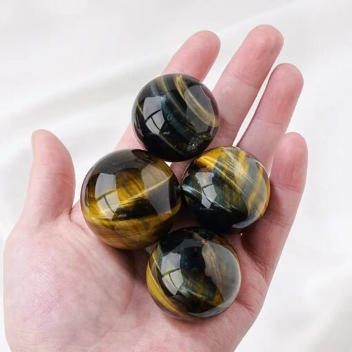 2 Sizes of Blue Tigers Eye Crystal Sphere Balls Wholesale 123140000-1