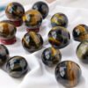 2 Sizes of Blue Tigers Eye Crystal Sphere Balls Wholesale 123140000-3