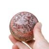 2 Sizes of Red Leopard Agate Crystal Sphere Balls Wholesale 123065000-1