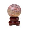 2 Sizes of Red Leopard Agate Crystal Sphere Balls Wholesale 123065000