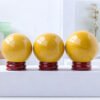 2 Sizes of Yellow Aventurine Crystal Sphere Balls Wholesale 123066000-3