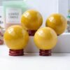 2 Sizes of Yellow Aventurine Crystal Sphere Balls Wholesale 123066000-4