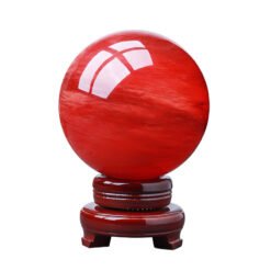 22 Sizes of Red Goldstone Crystal Sphere Balls with Base Wholesale 123023000