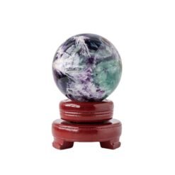 4 Sizes of Colorful Fluorite Crystal Sphere Balls Wholesale 123067000