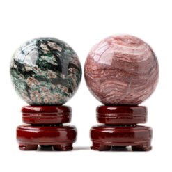 4 Sizes of Colorful Lepidolite Crystal Sphere Balls Wholesale 123129000