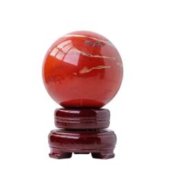 4 Sizes of Red Jasper Crystal Sphere Balls with Base Wholesale 123035000